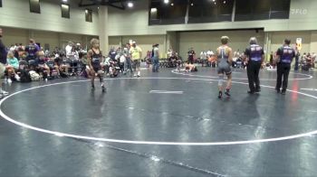 120 lbs Round 2 (6 Team) - Isaac Nguyen, BRAWL White vs Tanner Kitts, Crossroads Wrestling
