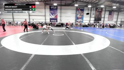 126 lbs Consi Of 64 #1 - Keelan Bailey, MD vs Anthony Baudanza, VA
