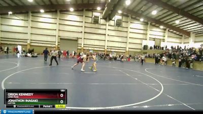 150 lbs Cons. Round 4 - Jonathon Inagaki, Layton vs Orion Kennedy, Lone Peak