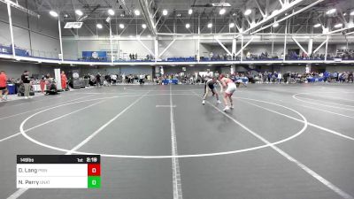 149 lbs Round Of 64 - Drew Lang, Princeton U vs Nathan Perry, Unattached-University Of Maryland