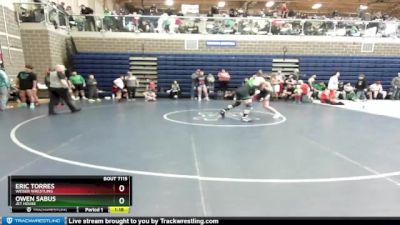 170 lbs Quarterfinal - Owen Sabus, Jet House vs Eric Torres, Weiser Wrestling