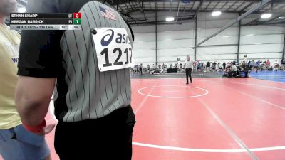 126 lbs Round Of 64 - Ethan Sharp, UT vs Keegan Barrick, PA