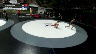 120 lbs Cons. Rd Of 32 - Dylan Beltran, Royal High School Wrestling vs Ryan Sicat, Torrey Pines High School Wrestling