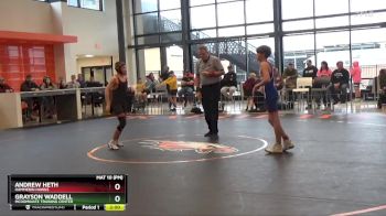 J-7 lbs Cons. Round 1 - Grayson Waddell, Mcdominate Training Center vs Andrew Heth, Hammerin Hawks