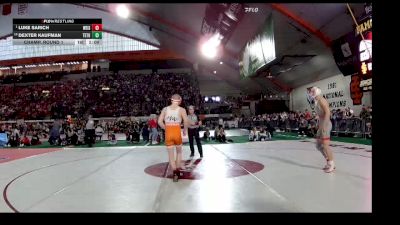 4A 165 lbs Champ. Round 1 - Luke Sarich, Weiser vs Dexter Kaufman, Teton