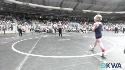 46 lbs Round Of 32 - Wills Jezek, Team Tulsa Wrestling Club vs Ryder Aguilar, Newkirk Takedown Club