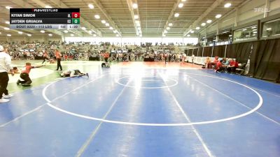 113 lbs Quarterfinal - Kiyan Simon, AL vs Jayden Grijalva, KS