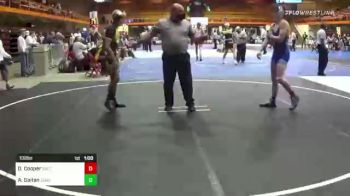 132 lbs Consi Of 4 - Drew Cooper, Skutt Catholic High School vs Aj Gaitan, Temecula Valley