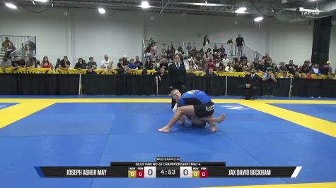 Jax David Beckham vs Joseph Asher May 2026 Pan IBJJF Jiu-Jitsu No-Gi Championship