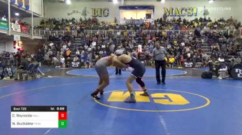 195 lbs Consolation - Christian Reynolds, West Allegheny vs Noah Buckalew, Parkersburg South-WV