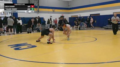 172 lbs Consy 1 - Luca Coury, Upper St Clair vs Kaleb Kinzey, Armstrong