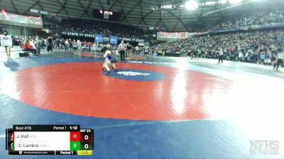 4A 106 lbs Quarterfinal - Crew Lambro, Tahoma vs Joshua Hall, Mt. Si