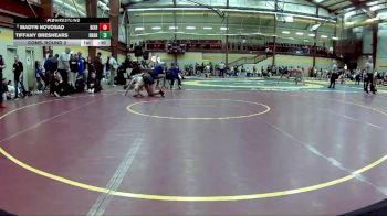 135 lbs Cons. Round 2 - Tiffany Breshears, Broken Arrow vs Madyn Novosad, Bixby