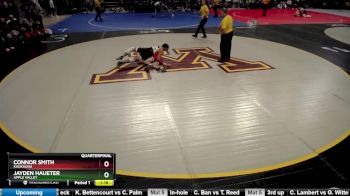 145 lbs Quarterfinal - Connor Smith, Kaukauna vs Jayden Haueter, Apple Valley