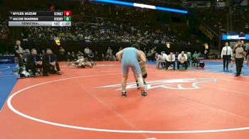 285 Class 2 lbs Semifinal - Myles Nuzum, Father Tolton Regional Catholic vs Jacob Warren, Ste. Genevieve