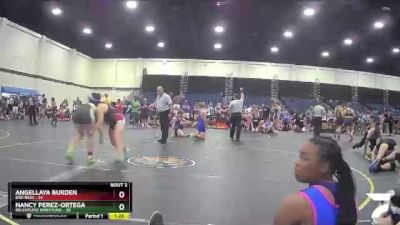 138 lbs Round 1 (4 Team) - Nancy Perez-Ortega, Relentless Wrestling vs Angellaya Burden, Bad Bass