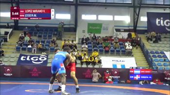 60 kg Final 3-5 - Victor Alfonso Lopez Miranda, El Salvador vs Maikol Josefa, Dominican Republic