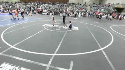 55 lbs Quarterfinal - Tilly Kunze, Salem Elite Mat Club vs Xavier Torres, Team Viper