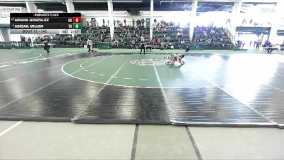 145 lbs Quarterfinal - Ariana Gonzalez, Gannon University vs Abigail Miller, Tiffin University