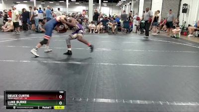 150 lbs Round 4 (6 Team) - Deuce Curtis, Team Shutt GT vs Luke Burke, Town WC