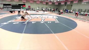 165 lbs Cons. Round 1 - Blake Forke, Carthage College vs Hale Rhodes, Coe