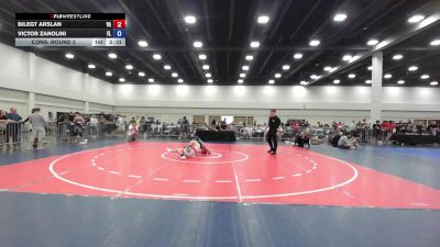 126 lbs Cons. Round 2 - Bilegt Arslan, VA vs Victor Zanolini, FL