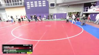 126 lbs Cons. Round 3 - Brody Buhman, Big Game Wrestling Club vs Cordell Lee, Alabama Takedown Academy