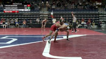 133 lbs Semifinal - Dylan Shawver, Rutgers vs Mason Leiphart, Franklin & Marshall
