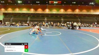 126 lbs Consi Of 32 #1 - Evan Krantz, McQueen vs Isaac Bachicha, Cleveland