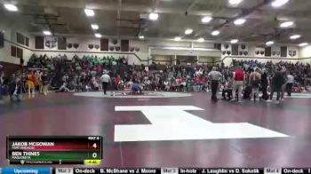 182 lbs Cons. Round 2 - Ben Thines, Maquoketa vs Jakob McGowan, Fort Madison