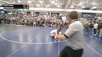 165 lbs 5th Place Match - Wyatt Hanks, Manti vs Porter Kemp, Pleasant Grove