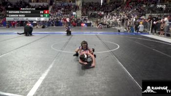 46 lbs Cons. Round 1 - Giovanni Pacheco, St. Francis WC vs Cannon Reed, Trailblazer