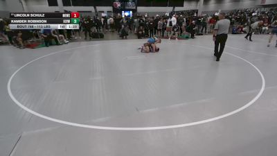 113 lbs Champ. Rd Of 128 - Lincoln Schulz, MN Elite Wrestling Club vs Kamden Robinson, Elm Creek Youth Wrestling Club