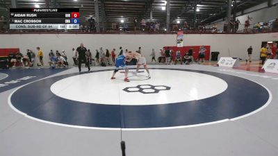 74 kg Cons. Sub-rd Of 64 - Aidan Rush, Golden One RTC vs Mac Crosson, Sebolt Wrestling Academy