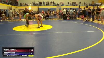 136 lbs Round 3 - Adriel Gomez, Liberal Wrestling Club vs Jose Coreno, Dodge City Training Center