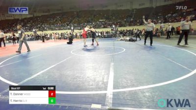 Consi Of 8 #2 - Thor Danner, Woodward Youth Wrestling vs Tyson Harris, El Reno Wrestling Club