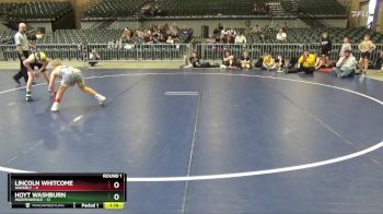 91 lbs Round 1 (4 Team) - Hoyt Washburn, Independence vs Lincoln Whitcome, Waverly
