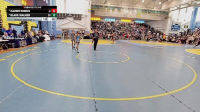 113 lbs Cons. Round 3 - Xavier Ramos, A.I. Dupont vs Blake Walker, Cape Henlopen H S