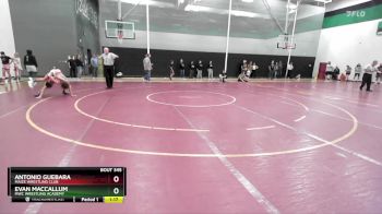 115 lbs Cons. Round 2 - Evan Maccallum, MWC Wrestling Academy vs Antonio Guebara, Maize Wrestling Club