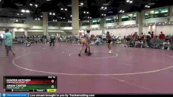 138 lbs Round 2 (8 Team) - Orion Carter, Franklin Blue vs Hunter Ketchem, Montana Williston