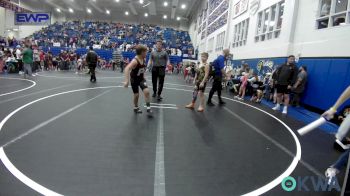 96 lbs Rr Rnd 2 - Ayden Rodgers, Mustang Bronco Wrestling Club vs Jordan Denton, Perry Wrestling Academy