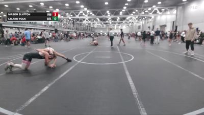 126 lbs Round 2 (4 Team) - Mason Slatton, Prime Wrestling White vs Leland Folk, Outlaws HS