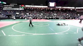 70 lbs Quarterfinal - Kenny Bielik, AUS1 vs Taylor Schrock, ARC3