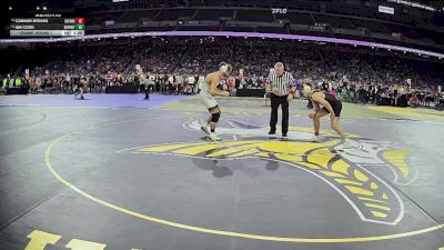 D1-144 lbs Champ. Round 1 - Ian Cook, Muskegon Reeths-Puffer vs Connor Stokes, Oxford HS