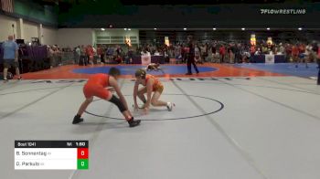 Match - Brayden Sonnentag, Wi vs Daniel Parkulo, Va