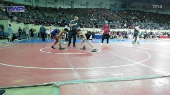 118 lbs Consi Of 16 #2 - Eli Eddington, Owasso Junior High vs Brendan Seay, Altus JH