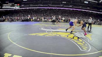 D1-190 lbs Champ. Round 1 - Ben Grenesko, Midland HS vs Landen Williams, Wyandotte Roosevelt