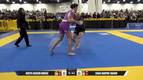 Chase Marprie Vaughn vs Joseph Jackson Shrock 2025 World IBJJF Jiu-Jitsu No-Gi Championship