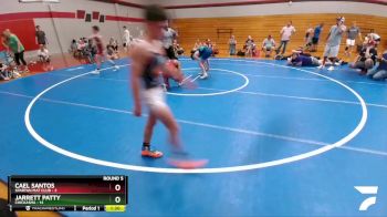 118 lbs Round 5 (6 Team) - Cael Santos, Spartan Mat Club vs Jarrett Patty, Chickasha