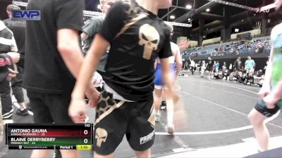 110 lbs Placement - Nash Denison, Kansas Warriors 1 vs Knox Kline, Prodigy NDT